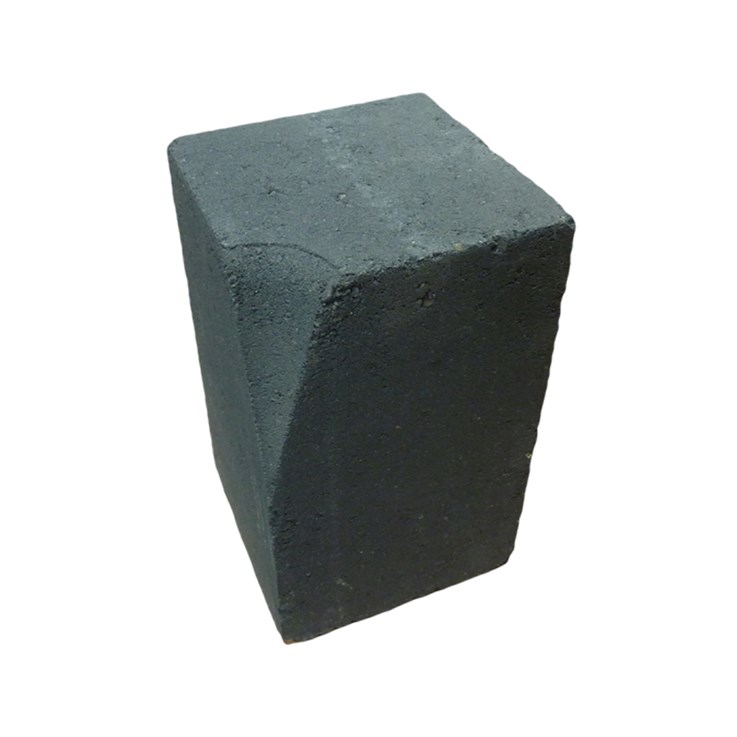 Plaskerb Large Internal Angle Half Battered Kerb Charcoal